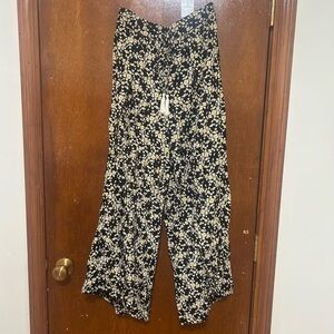 Angie Floral Wide Leg Pants